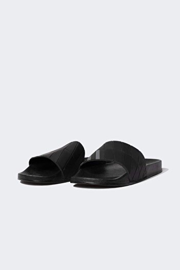 DeFacto Men's Faux Leather Slip On Slippers - Flat Sole C9145AX24HS