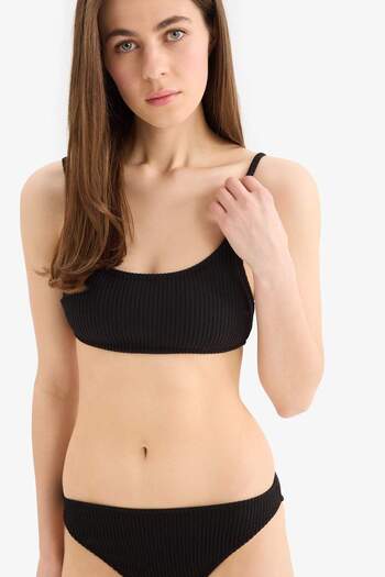 DeFacto Regular Fit Wrap Bikini Top-Fall in Love B7207Ax24Sm
