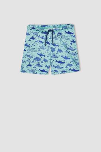 DeFacto Boy's Patterned Swimsuit - C5624A824HS Model