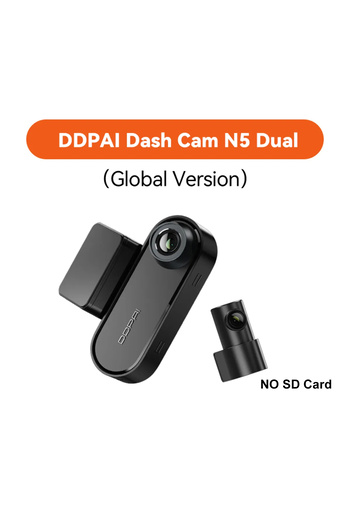 Choice 32g N5 Dual DDPAI 4K Dash Cam Dual Front and Rear 4K Ultra HD Resolution AI Dash Camera NO SD Card