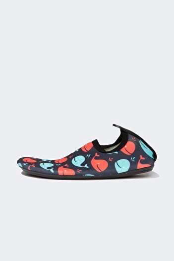 DeFacto Boy's Printed Sea Shoes D5210A824Sm