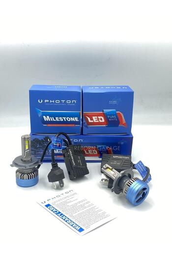 Photon Milestone H4 Katana Edition +4 Plus Led Xenon 12000 Lumens