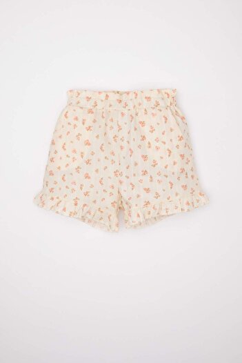DeFacto Baby Girl Floral Sleeveless T-Shirt Shorts Set of 2 C8683A524Sm