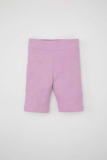 DeFacto Lányok 2 részes szett bordázott camisole egyvállas blúz leggings D0179A824HS