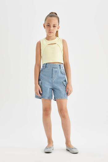 DeFacto Girl's Crew Neck Undershirt C4718A824Sm