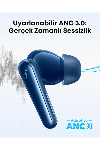 Anker Soundcore Liberty 5 | Dolby Audio Gürültü Engelleyici Kulak Içi Kulaklıklar - Mavi - A3957