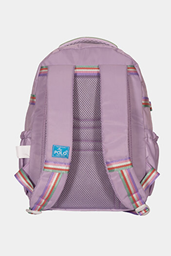 Miracle Multi-Pocket Girl's Primary School Backpack with Teddy Bear
