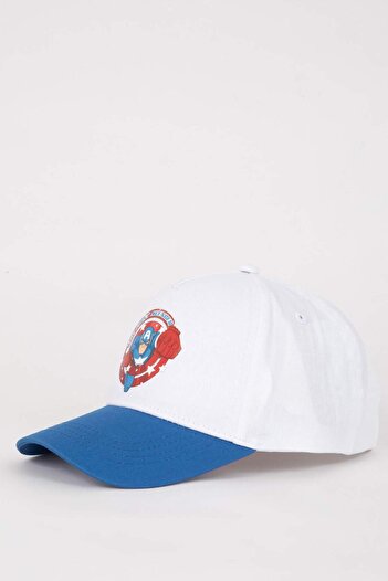 DeFacto Хлопчача бейсболка Marvel Avengers з бавовняної тканини C0545A824SM