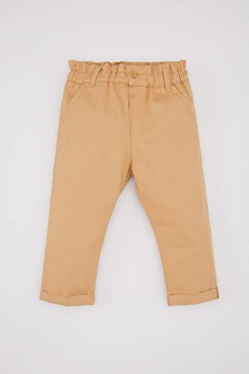 DeFacto Baby Girl Gabardine nadrág - papírzacskós hajtogatott, B9790A524SP