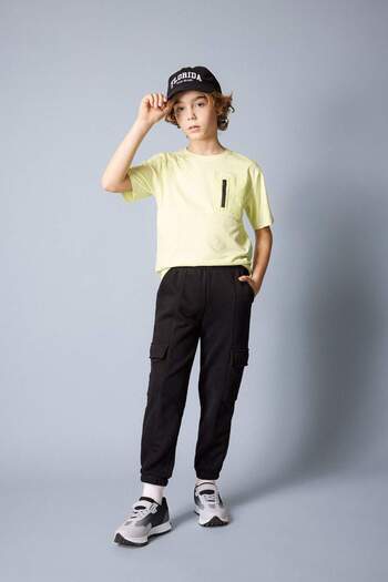 DeFacto Boy's Crew Neck Short Sleeve T-Shirt B7358A824Sm
