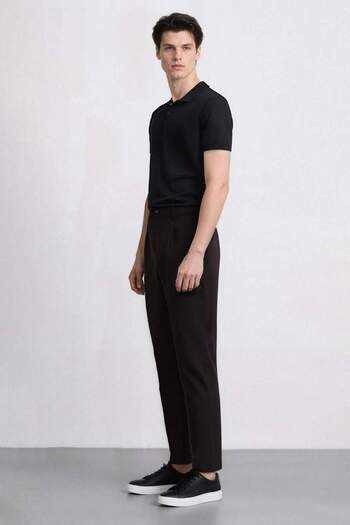 DeFacto Jogger Straight Leg All-Way Stretching Summer Fabric Trousers B6551Ax24Sp