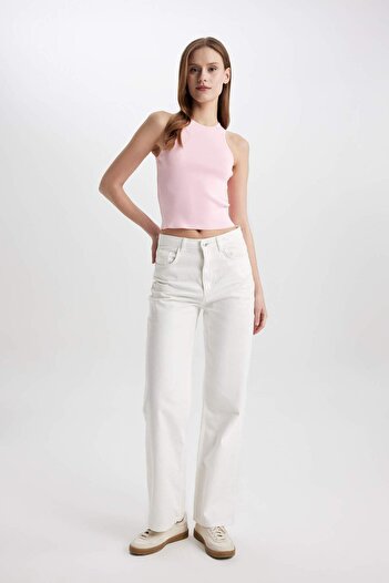 DeFacto Halter Collar Knitwear Athlete - C3147Ax24Sp