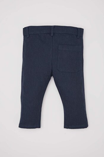 DeFacto Erkek Bebek Çizgili Düz Paça Gabardin Pantolon B9254A524SP
