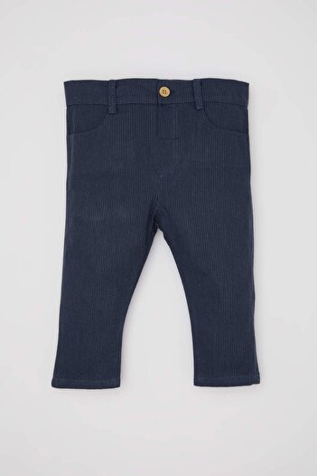DeFacto Baby Boy csíkos egyenes szárú gabardin nadrág B9254A524SP