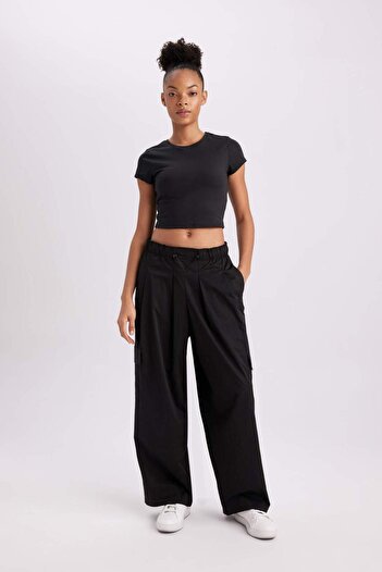 DeFacto Oversize Wide Fit Parachute Pants - B6368Ax23Wn