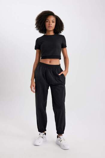 DeFacto Leaving Sports Tracksuit - Oversize Wide Fit, Elastic Parachute B9268Ax23Wn