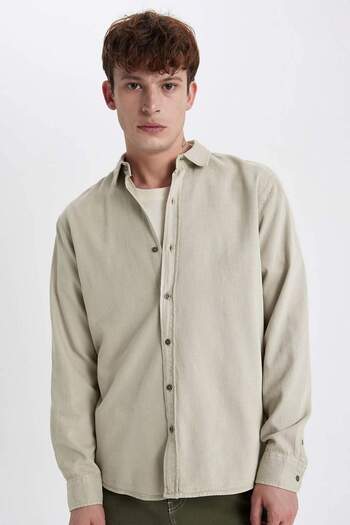 DeFacto Regular Fit Long Sleeve Shirt