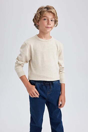 DeFacto Boy's Crew Neck Knitwear Sweater A4992A823Wn
