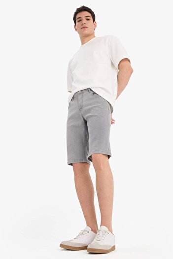 DeFacto Slim Fit Slim Fit Bermuda Jean A4802Ax23Sm