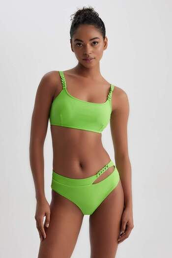 DeFacto Fall in Love Regular Fit Bikini Bottom A0225Ax23Hs
