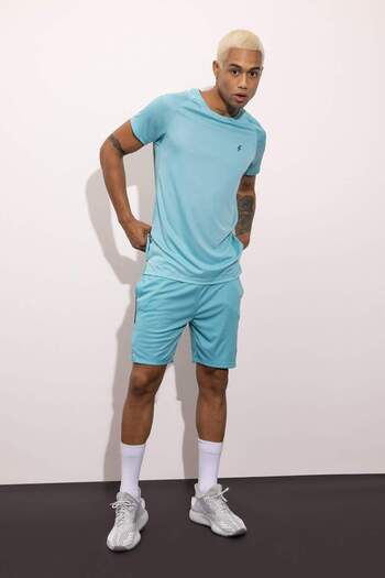 DeFacto Defactofit Standard Fit Crew Neck Short Sleeve T-Shirt A1729Ax23Sm