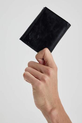 DeFacto Men's Faux Leather Wallet A2115Axns
