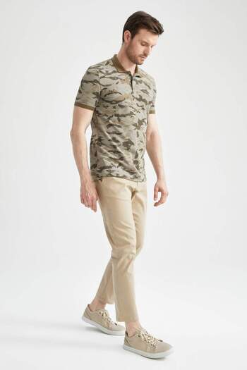 DeFacto Regular Fit Basic Chino Trousers U6543Az22Sp