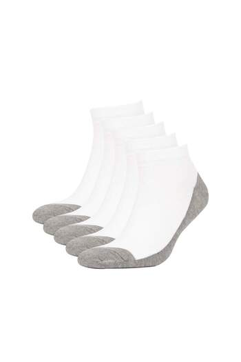 DeFacto 5-teilige Booties-Socken für Herren T7249az21sp