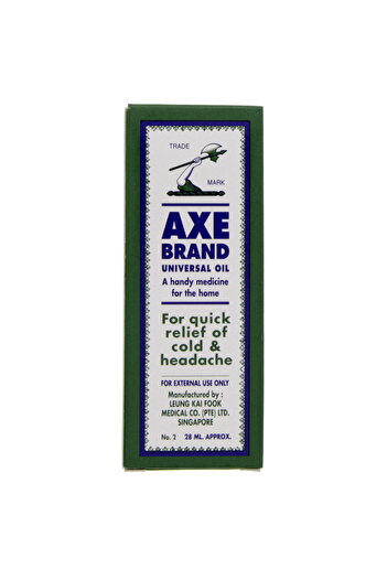 Axe Brand Universal Oil 28ml – Fast Relief for Aches, Cold, Headache & Motion Sickness