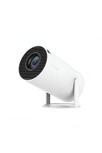 ONSG Portable Projector, Home Theater, Hd 1080, Movies And Games, 60w, 720p Resolution, White