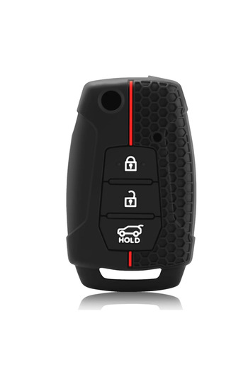 Choice Style B Silicone Car Folding Key Case Cover For SsangYong Kyron 2 Sanka Actyon Korando Tivoli Protec