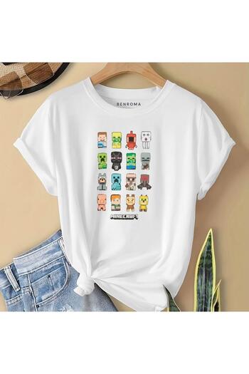 BENROMA Cartoon Character Printed Children's T-Shirt