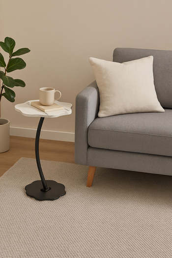 TrentonGCC Elegant Serving Table (40×40×59 cm) – Stylish & Functional Design