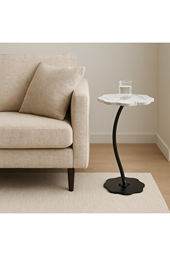 TrentonGCC Elegant Serving Table (40×40×59 cm) – Stylish & Functional Design