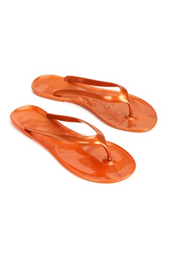 OZYO Desta Orange Flip Flop Gel Summer - Daily Slippers