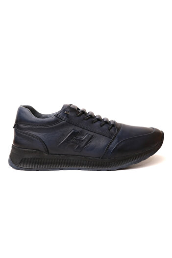 Greyybull Shoes Синій шкіряний чоловічий спортивний