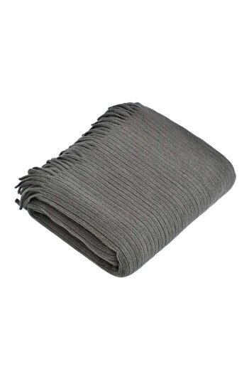 fun zone Nordic Ins Knitted Striped Blanket Blanket Casual Blanket Sofa Cover Bed Tail Towel 130*170cm