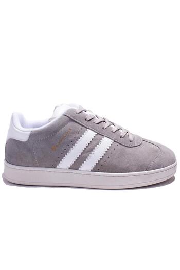 Hammer Jack 10224155C Gray White Suede Casual Men's Leather Shoes