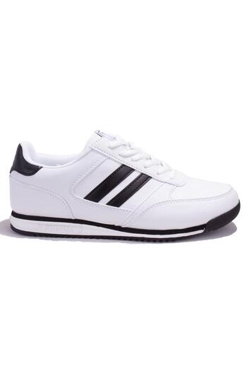 Kinetix Tramorcn Pu White Orthopedic Casual Men's Sneakers