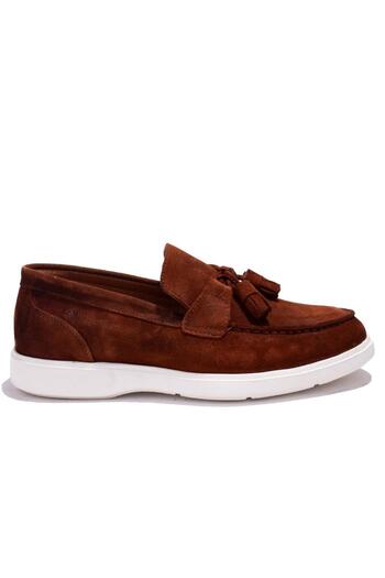Hammer Jack 80803 Magraj Casual Tan Suede Men's Leather Shoes