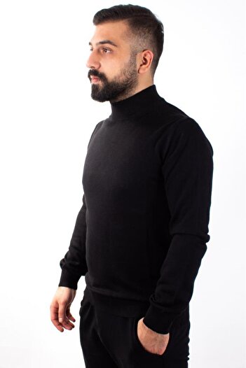 Twister Jeans Twister 3623 Black Turtleneck Men's Sweater