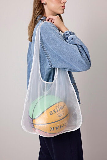 Touché Privé Thick Strap Organza Bag