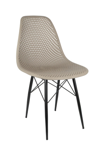 NEWBELLA Safir Sandalye – Metal Ayaklı Modern Mutfak Kafe Restoran Ofis Sandalyesi