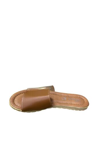 Rose Women's Flat Thin Sole Transparent Slippers