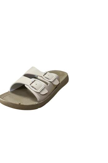 güven kundura Women's Double Buckle Slippers