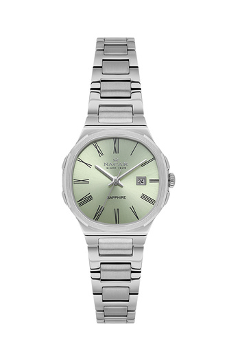 Nacar Sapphire Glass Classic Silver Women's Watch Nc33-398377-Anm