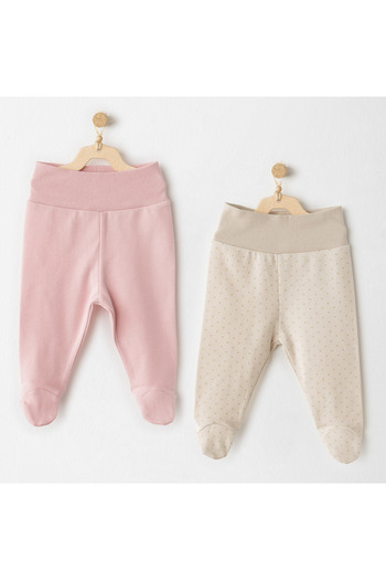 andywawa Baby Pants with Footies 2 Pcs Footed Pants You Are Special