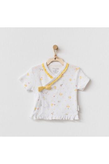 andywawa Happy Chicky Baby Bodysuit Side Snap T-Shirt