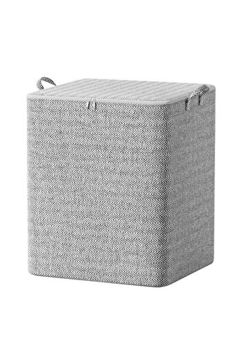 fun zone 3pcs Large Capacity Storage Box with Zipper Cover and Handle