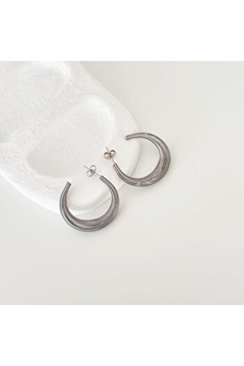 Vesce Atelier Lloyd Steel Earrings